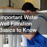 Important Water Well Filtration Basics to Know
